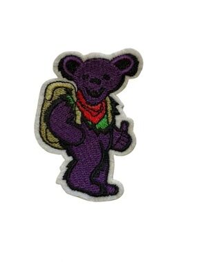 Grateful Dead Dancing Hitchhiking Bear Patch